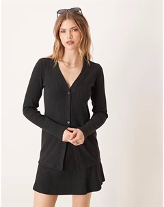 Кардиган Chill в рубчик черного цвета Nike