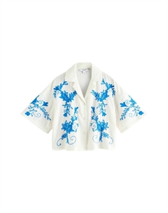 Блузка на пуговицах, белый Next