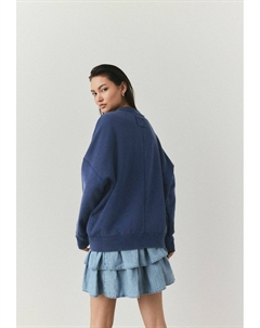 Кардиган BOYFRIEND VARSITY STYLE LONGLINE, синий Next