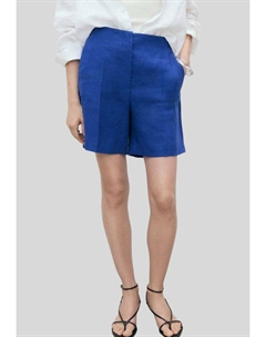 Шорты STRAIGHT-FIT, синий Mango