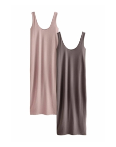 Платье из джерси SOFT TOUCH 2 PACK - Shift dress, розовый Next