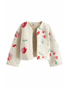 Летняя куртка QUILTED, бежевый Next