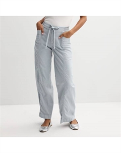 Юношеские универсальные брюки с завышенной талией на резинке, цвет niagara dew So