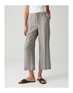 Брюки MID RISE CROPPED RELAXED FIT, оливковый Opus