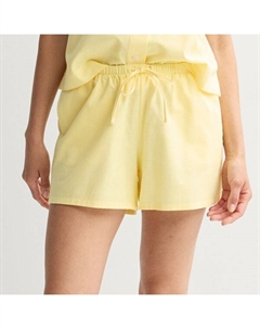 Женские пижамные шорты из льняной ткани, цвет pale banana Sonoma goods for life