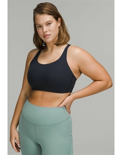 Спортивный бюстгальтер с сильной поддержкой ENERGY, темно-синий Lululemon