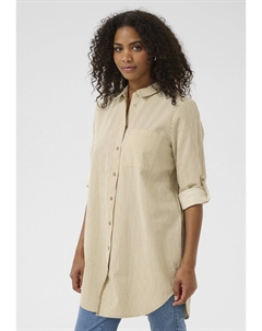Блузка на пуговицах KANAYA, бежевый Kaffe