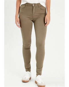 Джинсы облегающего кроя SLIM MIT 5 TASCHEN, хаки Cache cache