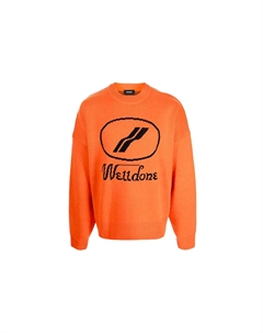 Свитер унисекс оранжевый We11done