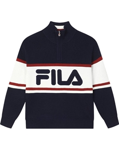 Футболка унисекс темный тихий синий Fila