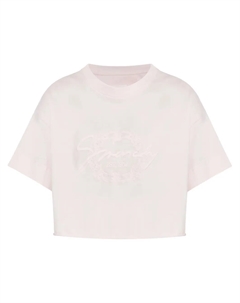 Укороченная футболка, розовый Givenchy