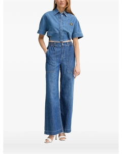 Джинсовая рубашка, синий Liu jo