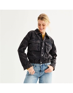 Вельветовая куртка для юниоров, цвет washed black So