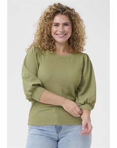 Блуза, зеленый Kaffe curve