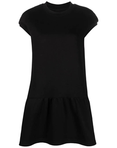 Платье мини с баской, черный Ioana ciolacu