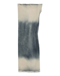 Мини-платье на одно плечо, синий Rick owens