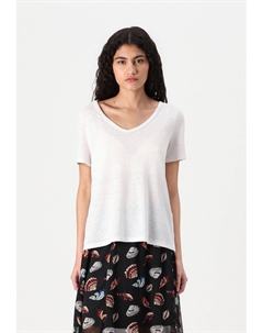 Базовая футболка OBJTHEA V NECK, белый Object