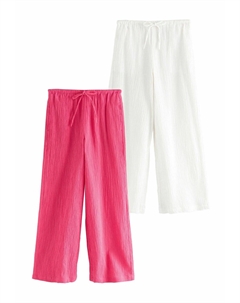 Брюки REGULAR FIT - WIDE TEXTURED 2 PACK, розовый Next