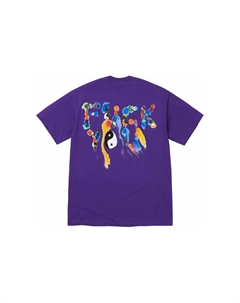 Инь Ян Футболка, Серый Белый/Пепельно-Серый Supreme