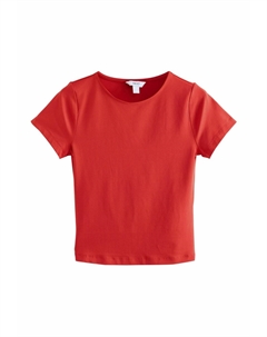 Базовая футболка SHORT SLEEVE SLINKY, красный Next