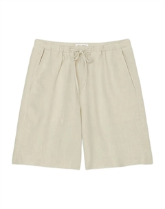 Льняные шорты с кулиской, нейтральный Marc o'polo