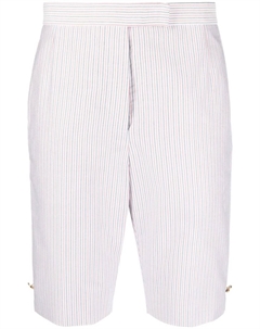 Шорты-бермуды в полоску, белый Thom browne
