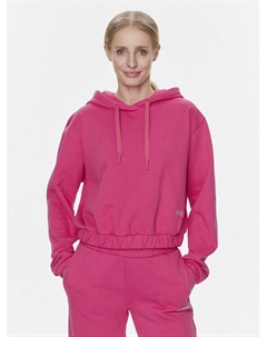 Толстовка обычного кроя, розовый Guess