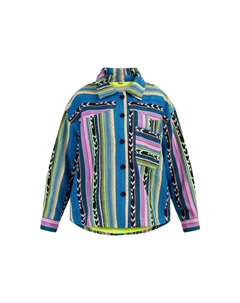 Переходная куртка, цвет mehrfarbig neongrün Mymo