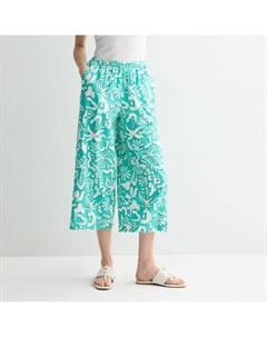 Укороченные брюки Petite, цвет aqua teal palm Sonoma goods for life