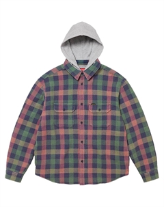 Версаче клетчатая худи с капюшоном, Мультиколор/Мультиколор Supreme