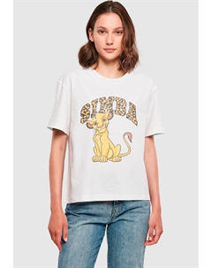 Футболка с принтом SIMBA, белый Merchcode