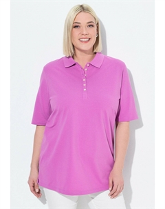 Рубашка поло MANCHES COURTES, розовый Ulla popken