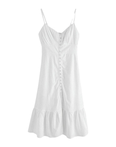 Платье-рубашка REGULAR FIT, белый Next