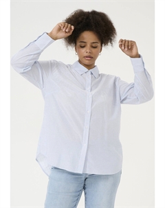 Блузка на пуговицах MILANA, синий Kaffe curve