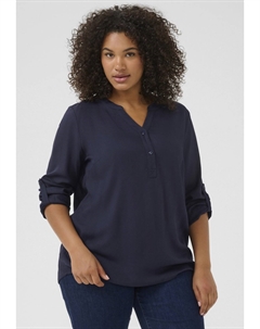 Блуза, темно-синий Kaffe curve