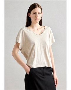 Базовая футболка V NECK SHORT SLEEVE, светло-серый Marc o'polo