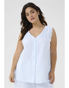 Блуза Top, синий Kaffe curve