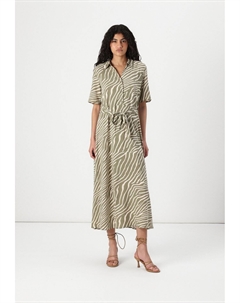 Платье-рубашка STARSEZEN LIFE 2/4 MIDI, светло-коричневый Jdy