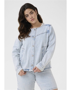 Джинсовая куртка KCMAIA, цвет Light Blue Denim Kaffe curve