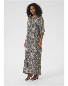 Платье макси KATHORA AMBER, светло-серый Kaffe