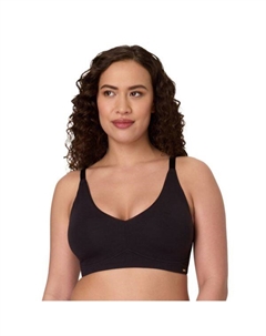 Удлиненный бюстгальтер без косточек df8130, черный Bali