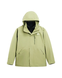 Ветровка утепленная непромокаемая непродуваемая унисекс для походов, Green Apple Lonsdale