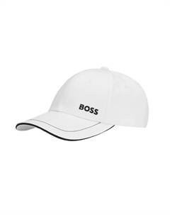 Бейсболка мужская белая, White Hugo boss