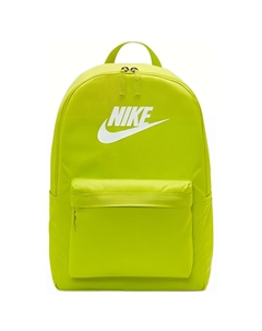 Рюкзак из ткани обычный унисекс зеленый желтый Nike