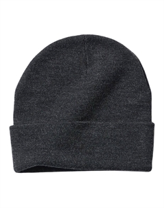 Акриловая полиамидная шерстяная шапка унисекс серо-черная, Gray Uniqlo