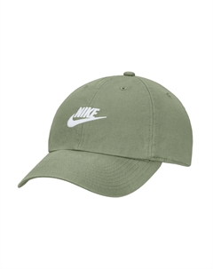 Хлопковая бейсболка унисекс, Green Nike