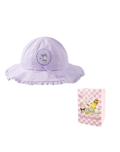 Ковшовая шляпа из полиэстера для детей, Kuromi Fisherman Hat Sanrio