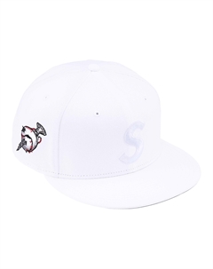 Шестипанельная кепка с логотипом, White Supreme