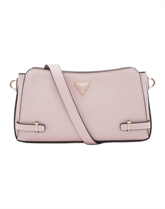 Женская розовая сумка через плечо из искусственной кожи, Pink Guess