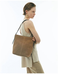 Сумка из кожи, коричневый Сфера